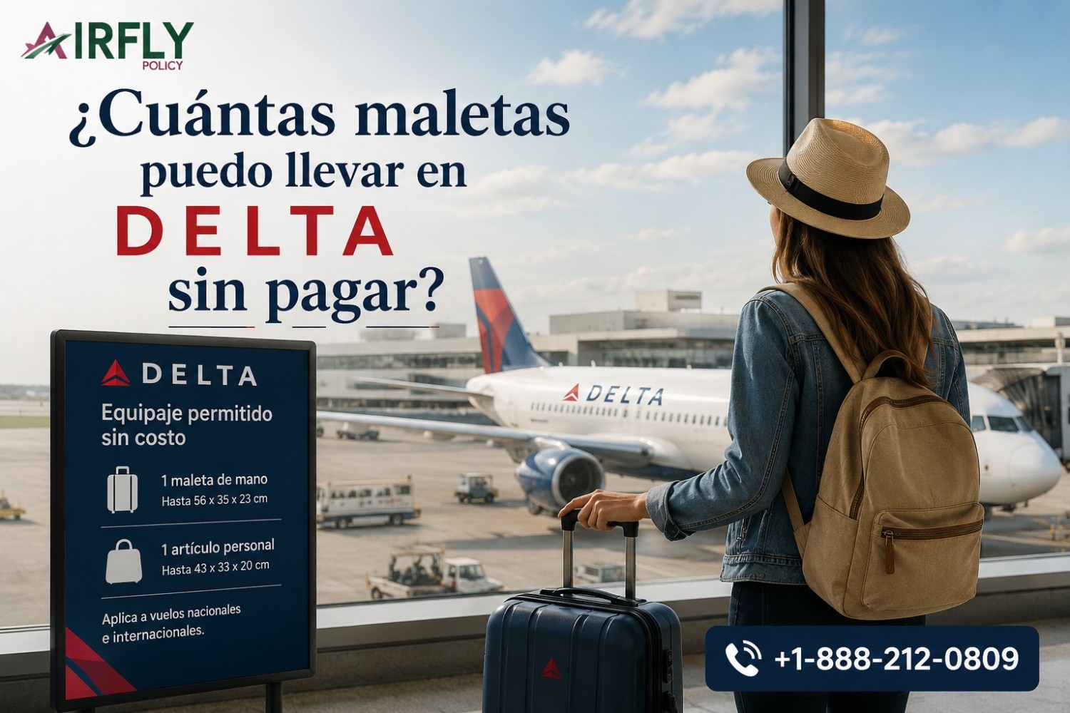  ¿Qué debes saber sobre la política de equipaje de Delta Airlines?