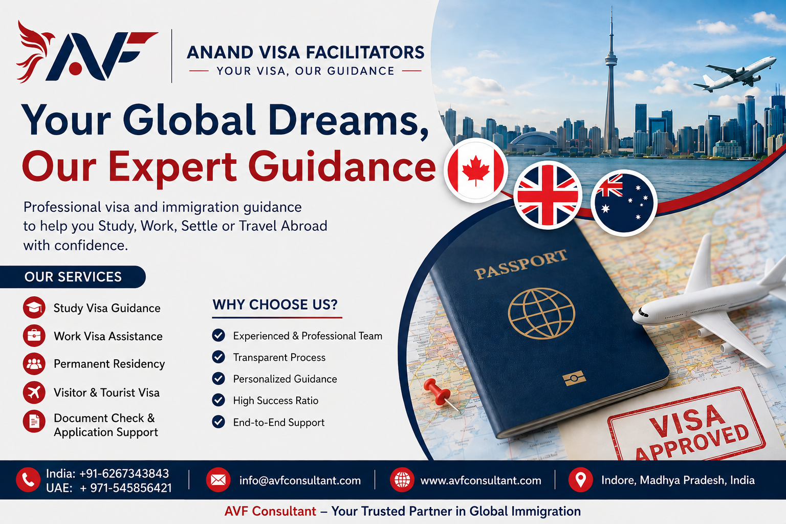  AVF Consultant – Trusted Immigration & Visa Consultant for Global Opportunities
