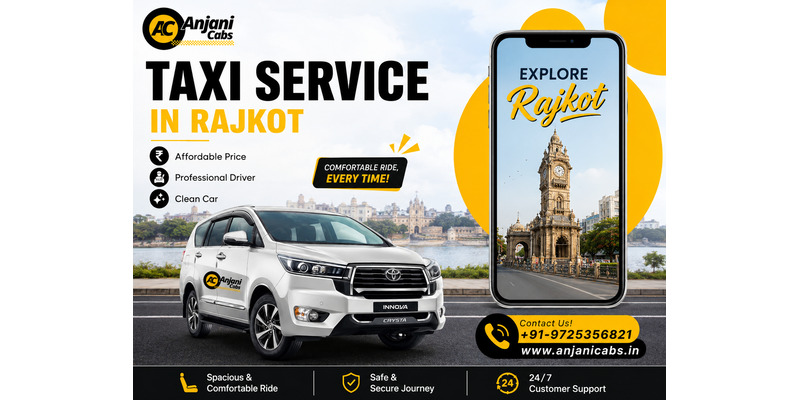  Taxi Service in Rajkot | Premium Cars for Comfortable Rides