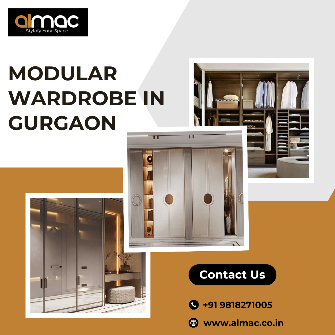  Modular Wardrobe in Gurgaon – Almac Modular Kitchens & Interiors
