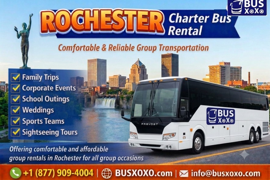 Affordable Rochester Charter Bus Transportation for Group Events