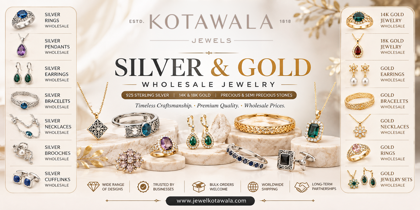  Sterling Silver Rings Wholesale – Premium Designs at Competitive Prices