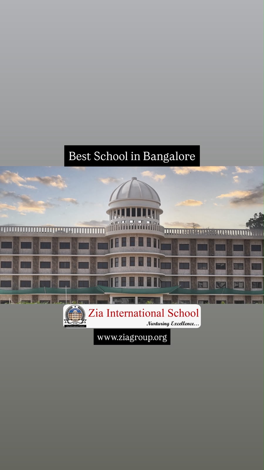  Best School in Bangalore - Zia International School