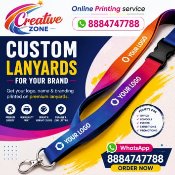  Tag printing Rs. 30/- | Lanyards with printing  Rs.30/  | Online Service Quality Lanyards | 589