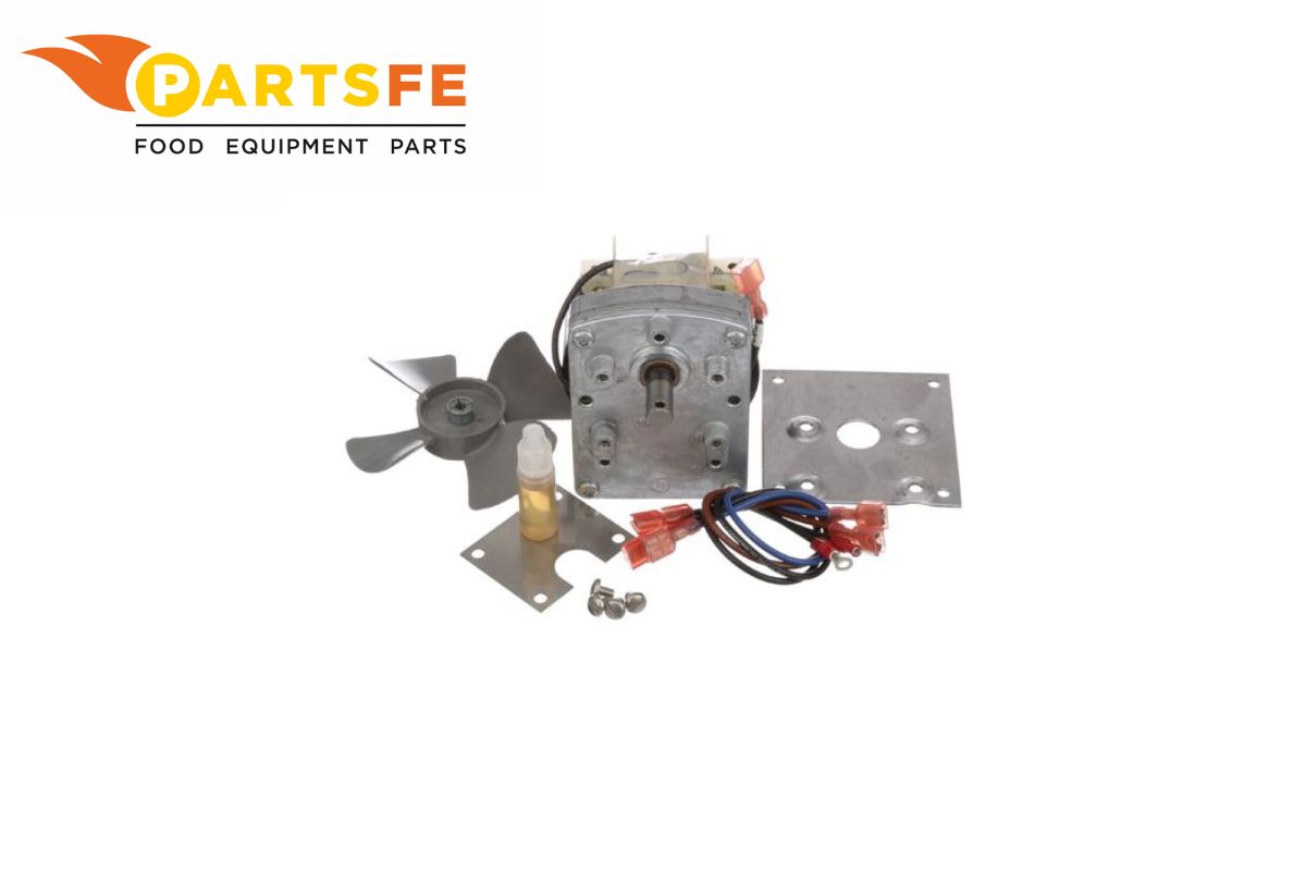  Prince Castle 87-037S Gear Motor W/ Mounting Plate & Fan 5.6 RPM