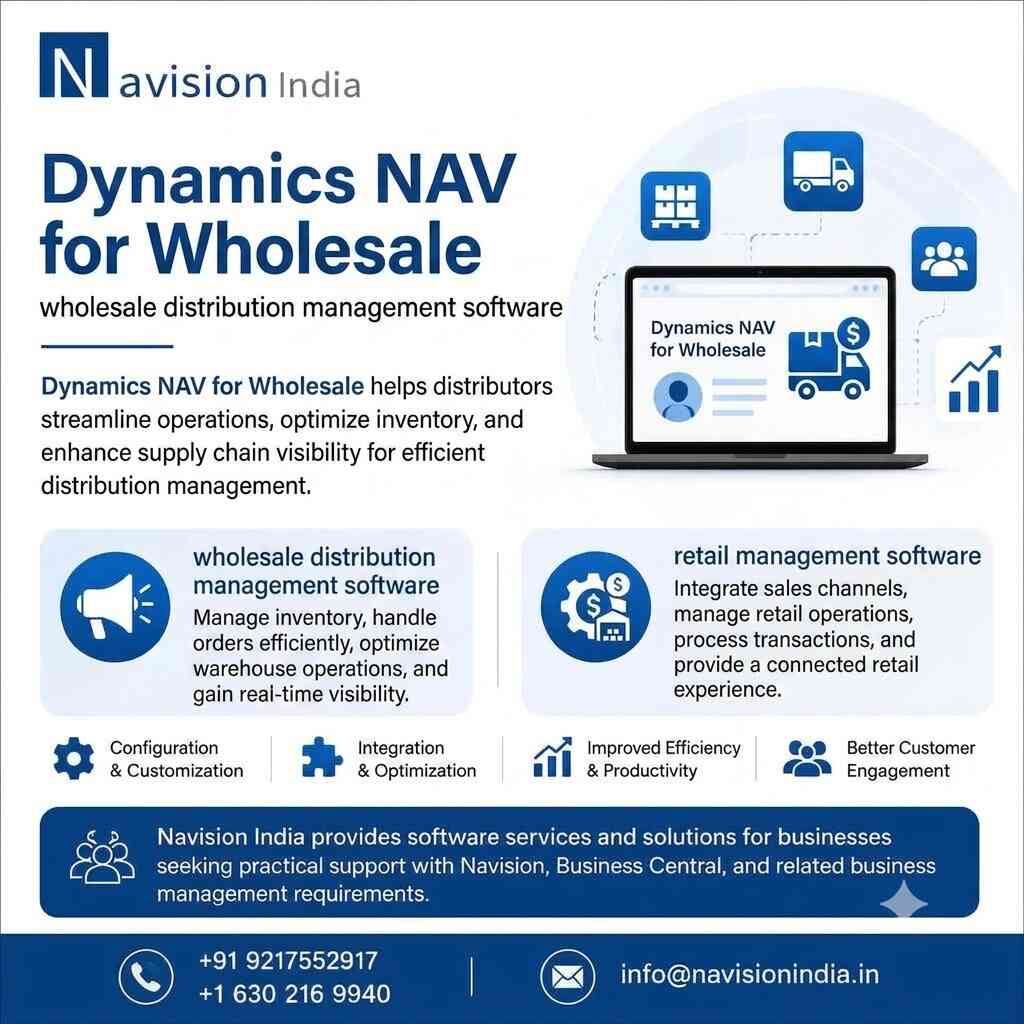  Dynamics NAV for Wholesale Business Efficiency