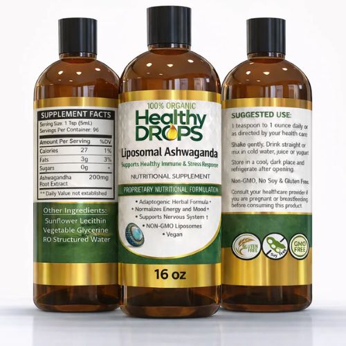  Ashwagandha Extract Liquid for Everyday Wellness Support