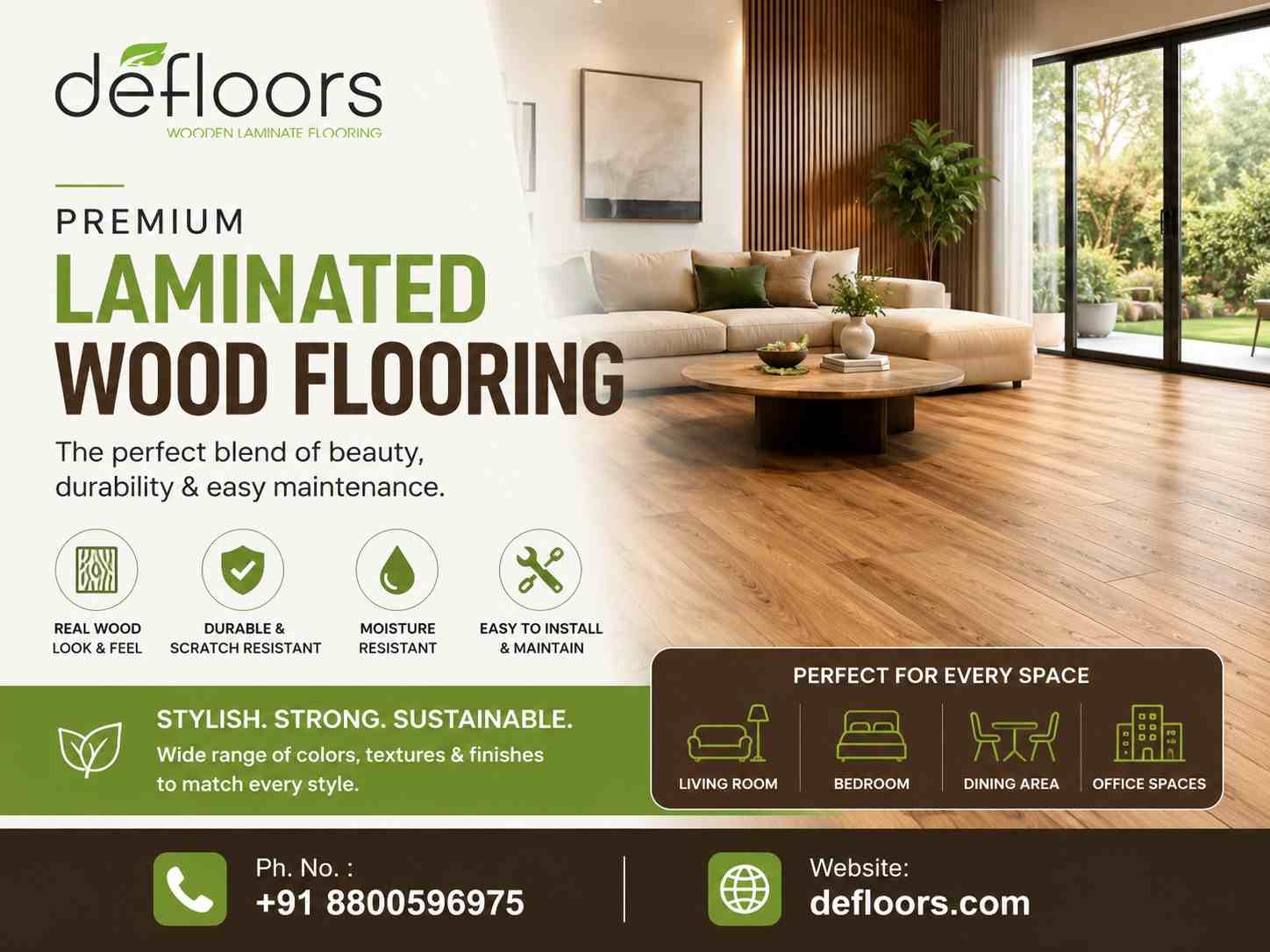  Laminated Wood Flooring - Defloors