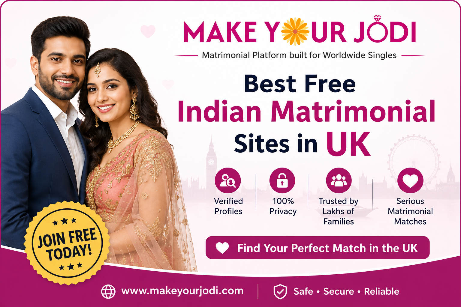  Discover the Best Free Indian Matrimonial Sites in the UK