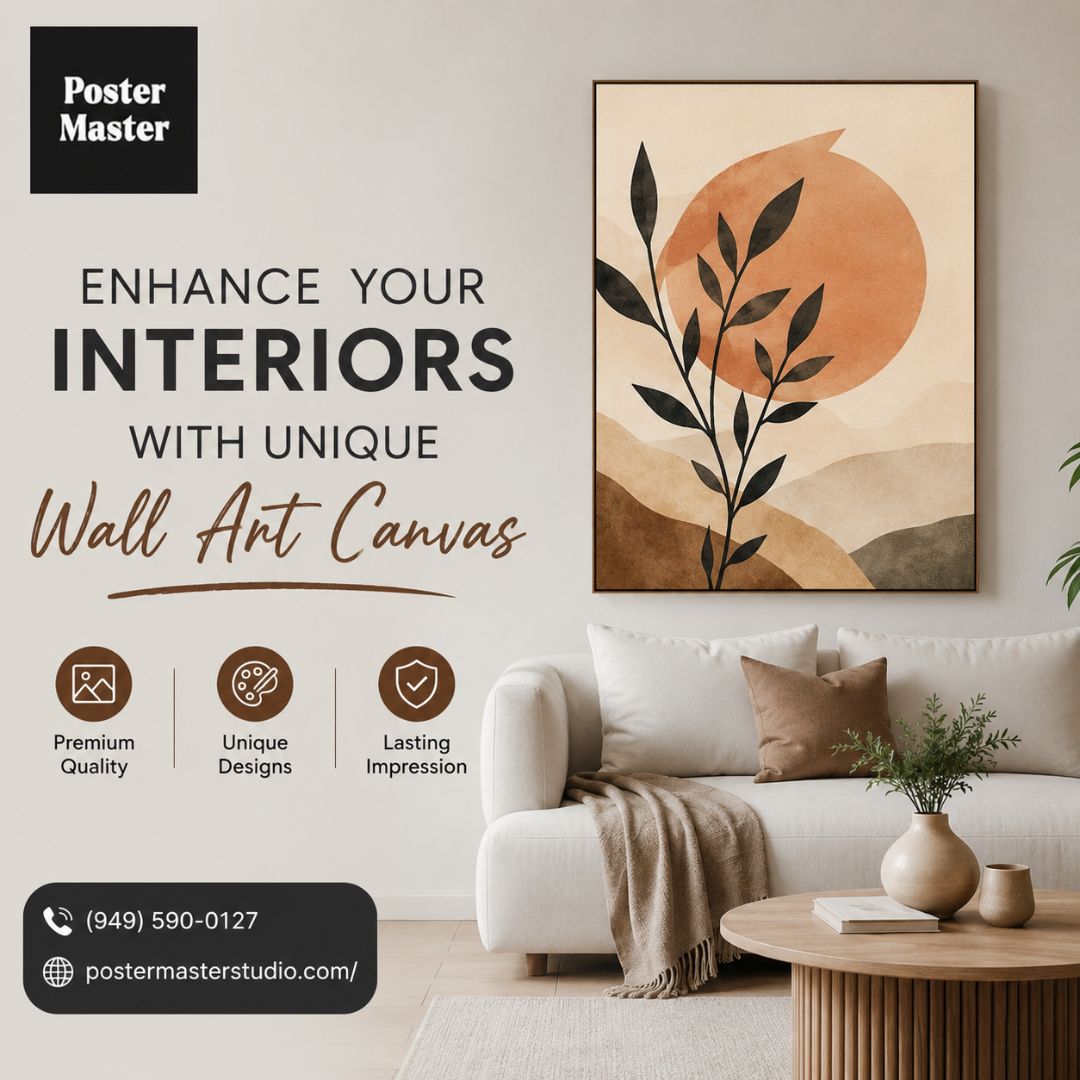  Enhance Your Interiors with Unique Wall Art Canvas
