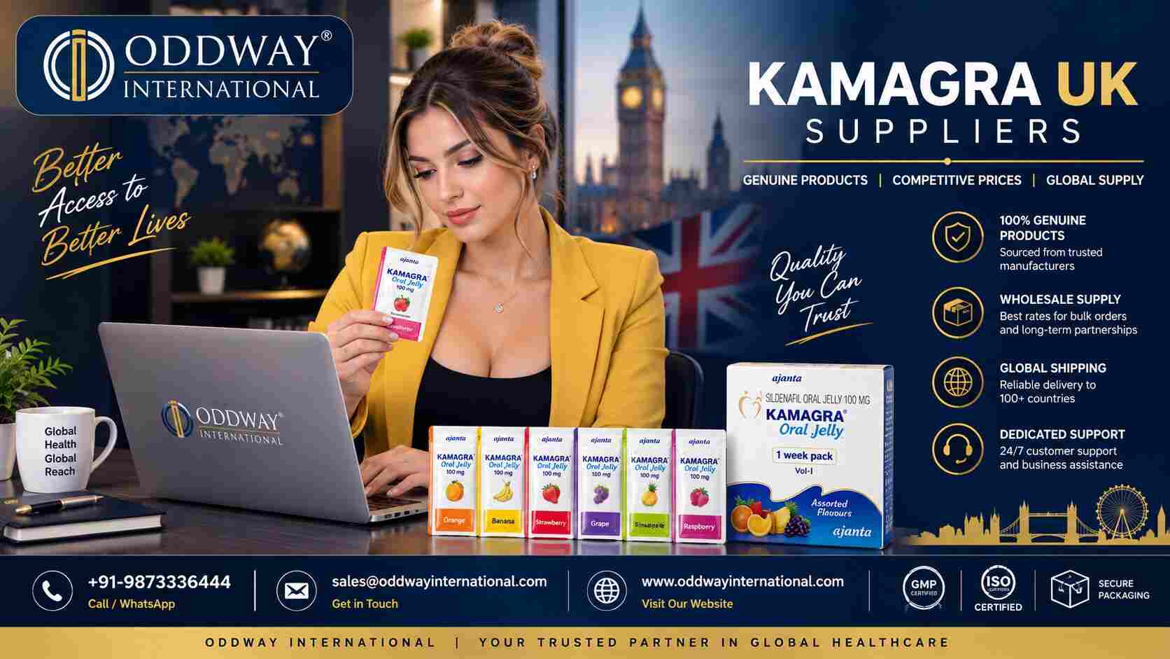  Kamagra UK Pricing for Importers | Oddway International