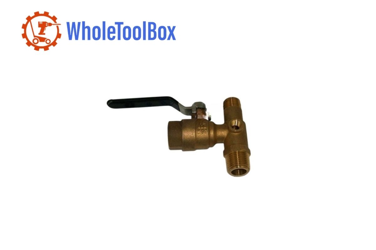  Ingersoll Rand 24457657 Air Compressor Ball Tee Inlet Valve 3/8" Male NPT