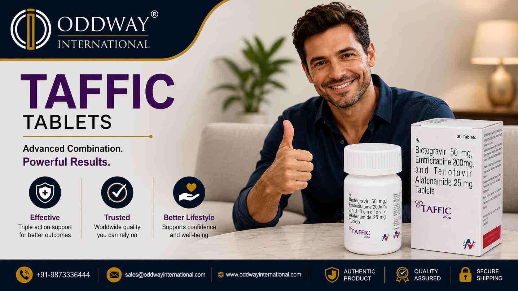  Taffic Tablets Price & Formulation Strength for UK Buyers — Oddway Supply
