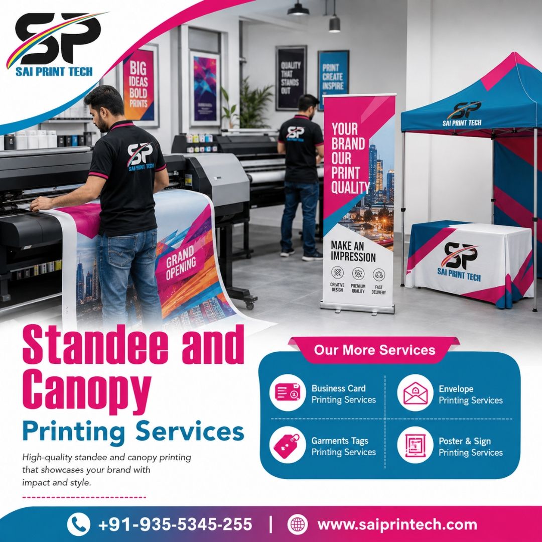  Explore Standee & Canopy Printing for Better Event Displays
