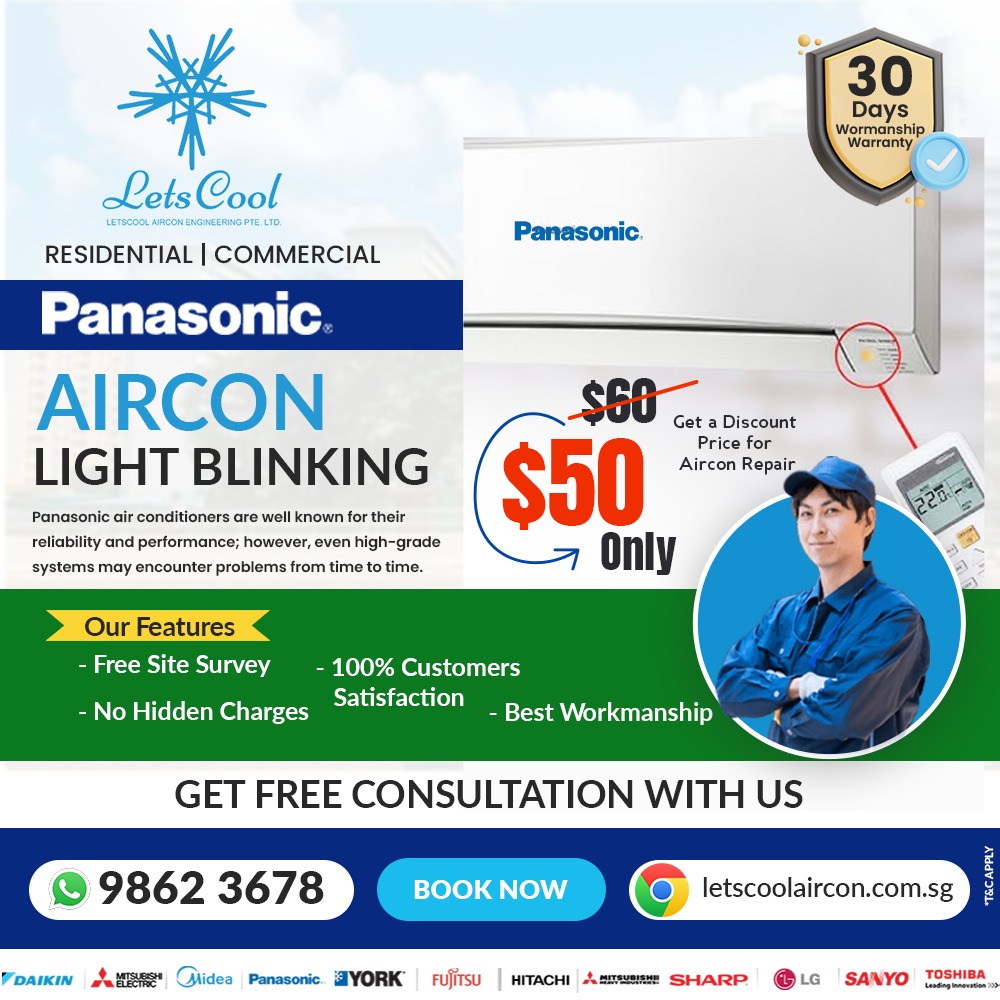  Panasonic Aircon Light blinking