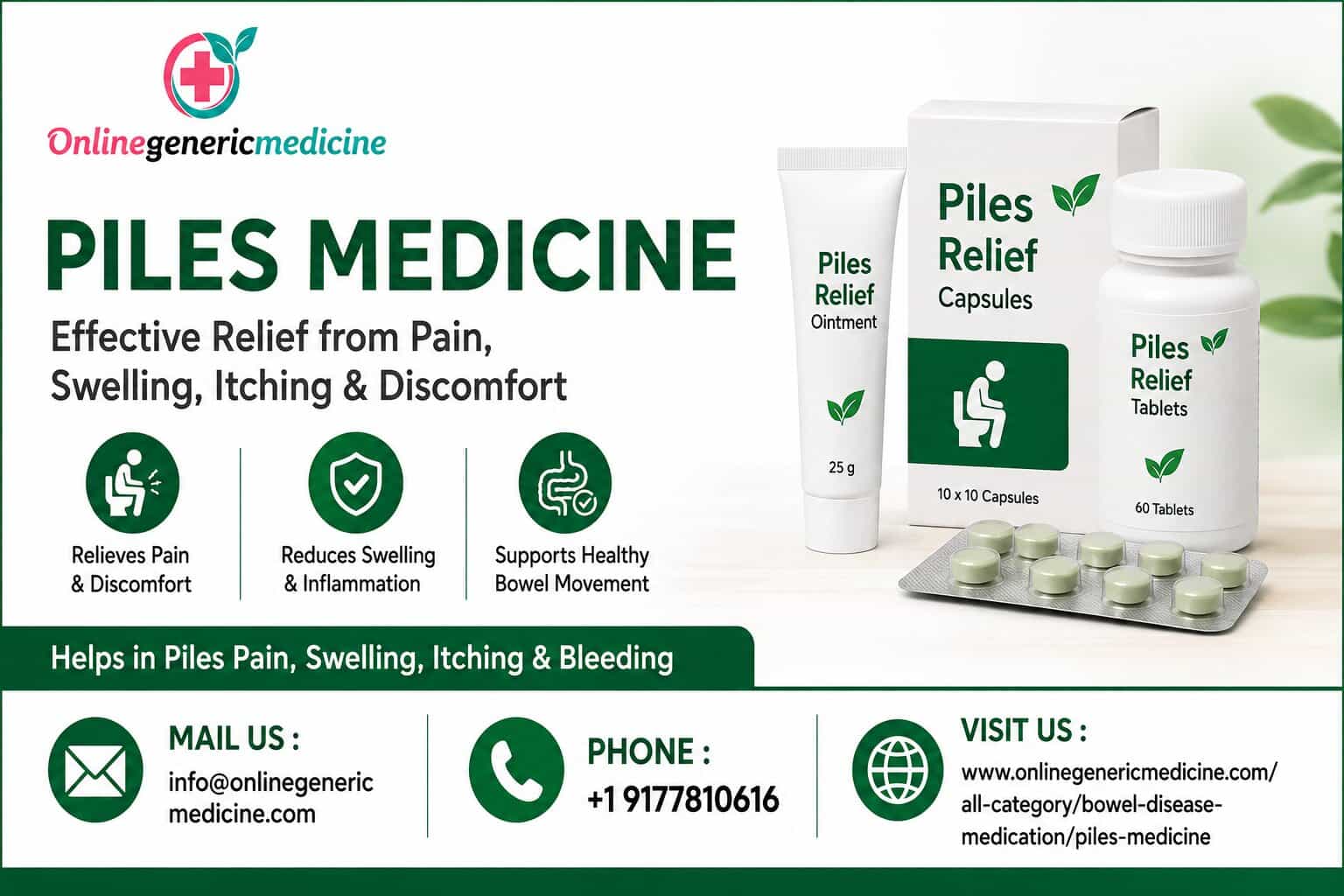  Piles Medicine | Medicines Used for Piles Management | Online Generic Medicine