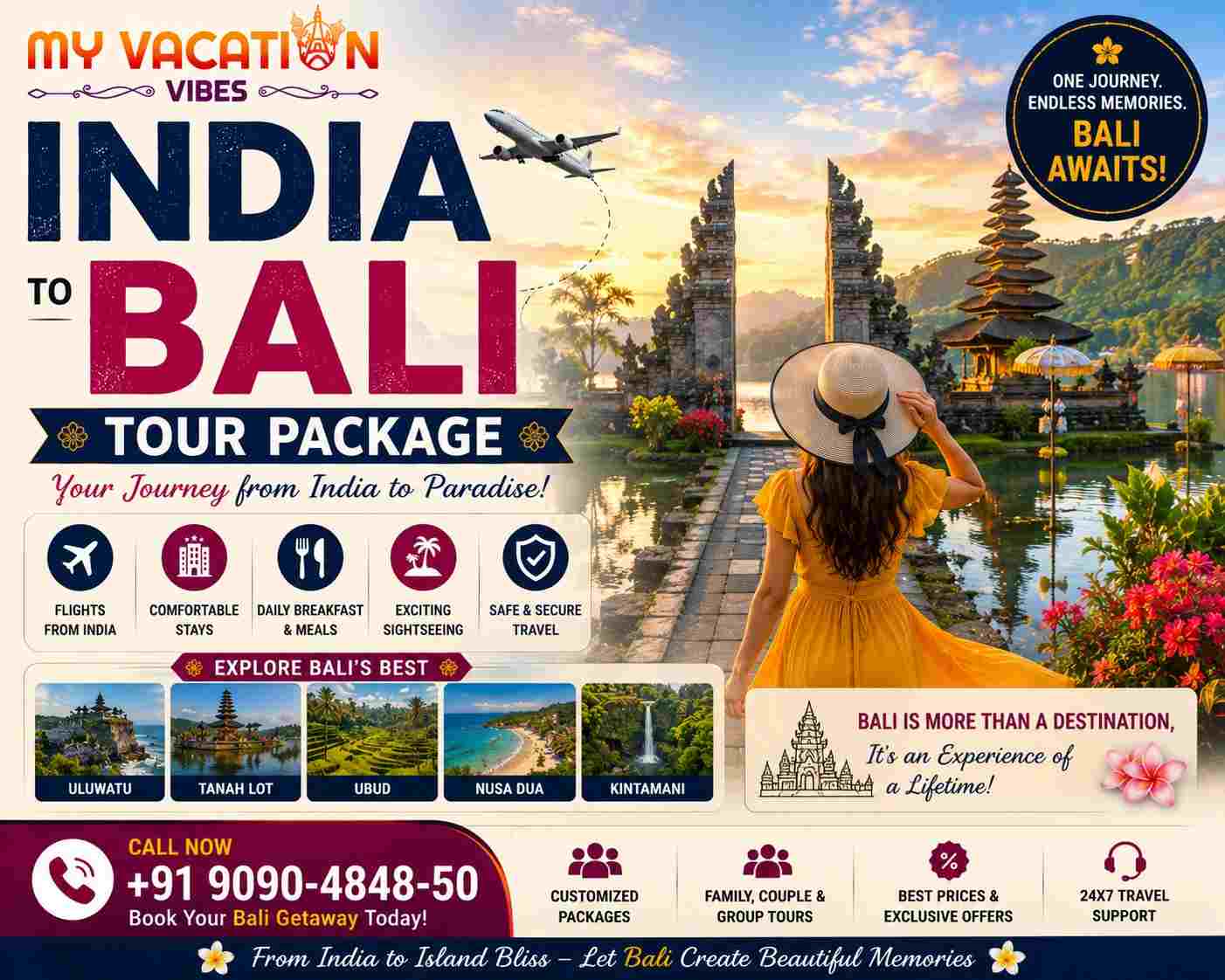  Bali from India: A Tropical Escape of Beaches, Culture & Adventure