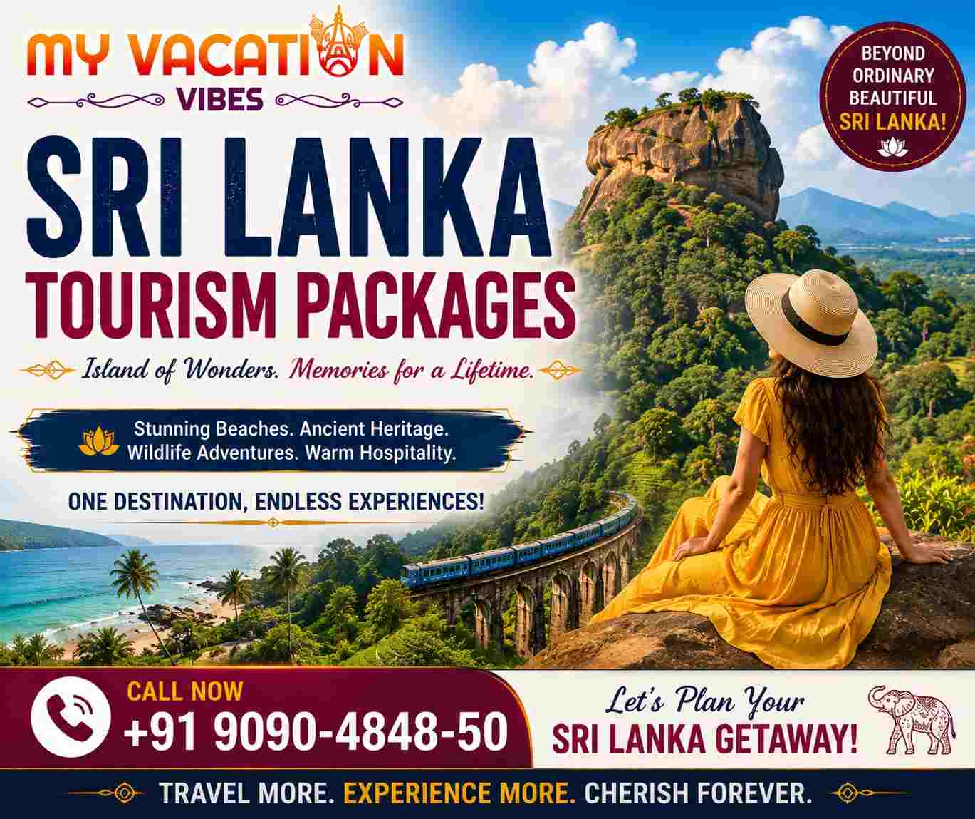  Sri Lanka Escape: Discover Beaches, Culture & Tropical Adventures