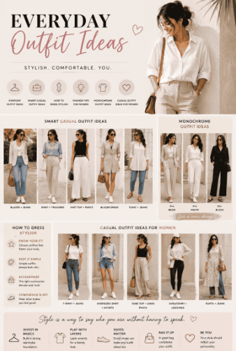  Fashion Tips For Women | Everyday Outfit Ideas