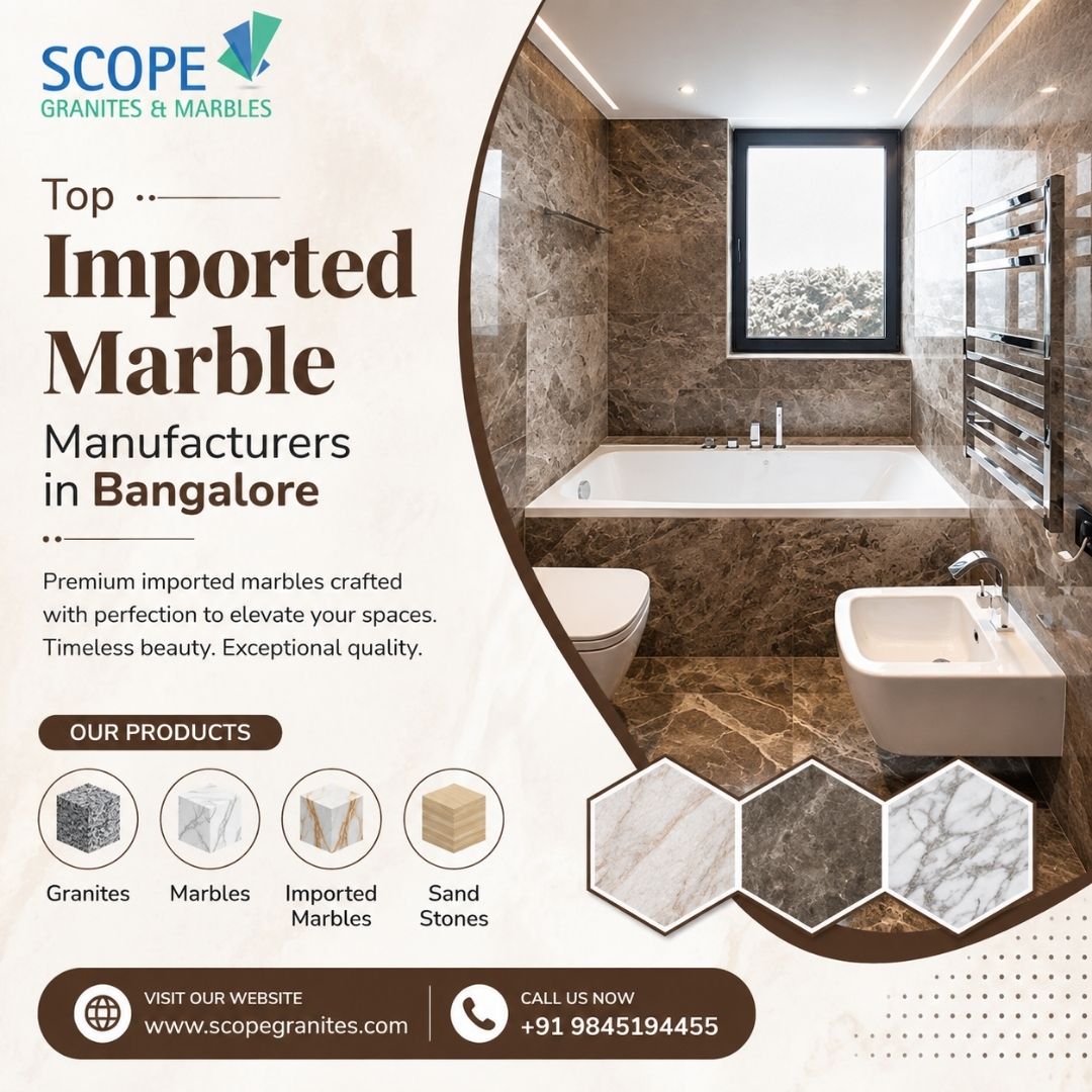  Top Imported Marble Manufacturers in Bangalore