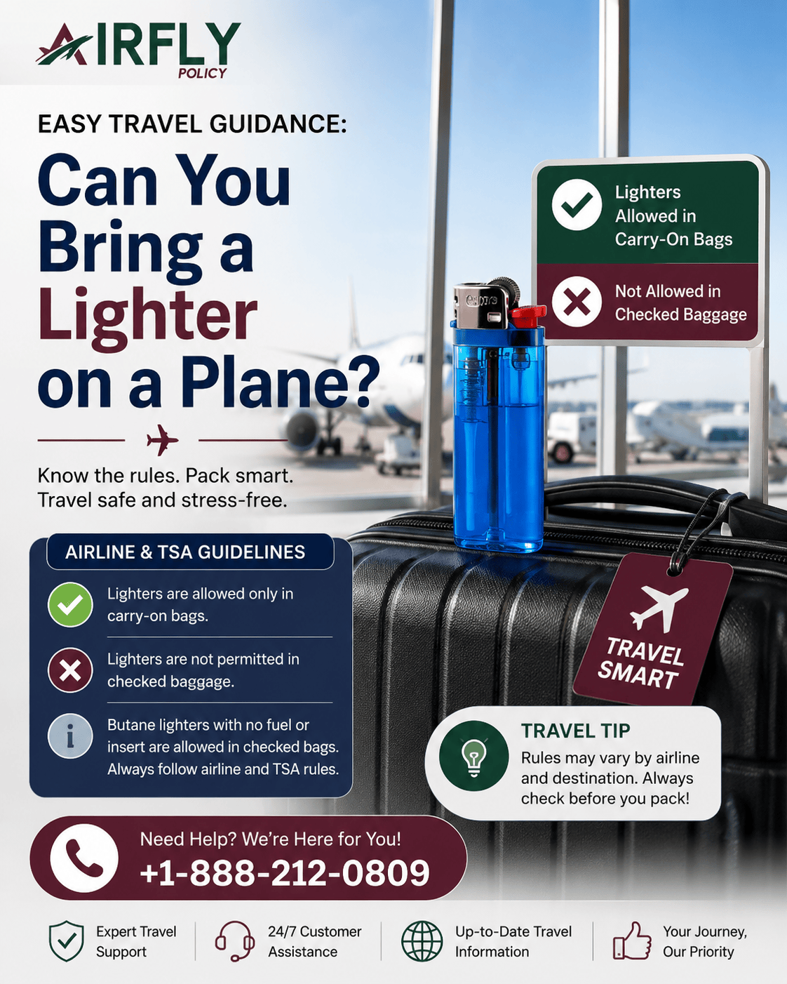  Easy Travel Guidance: Can You Bring a Lighter on a Plane?