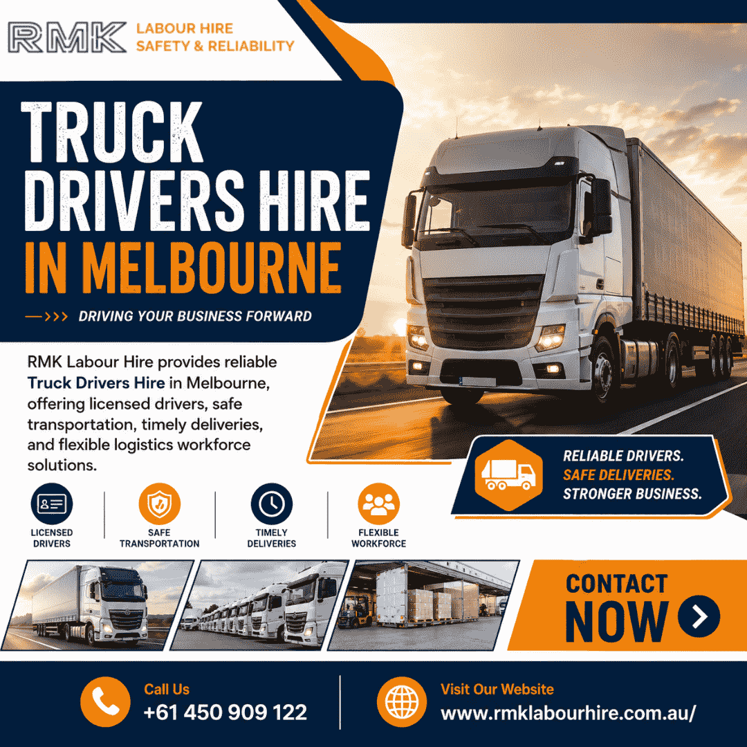  Truck Drivers Hire in Melbourne