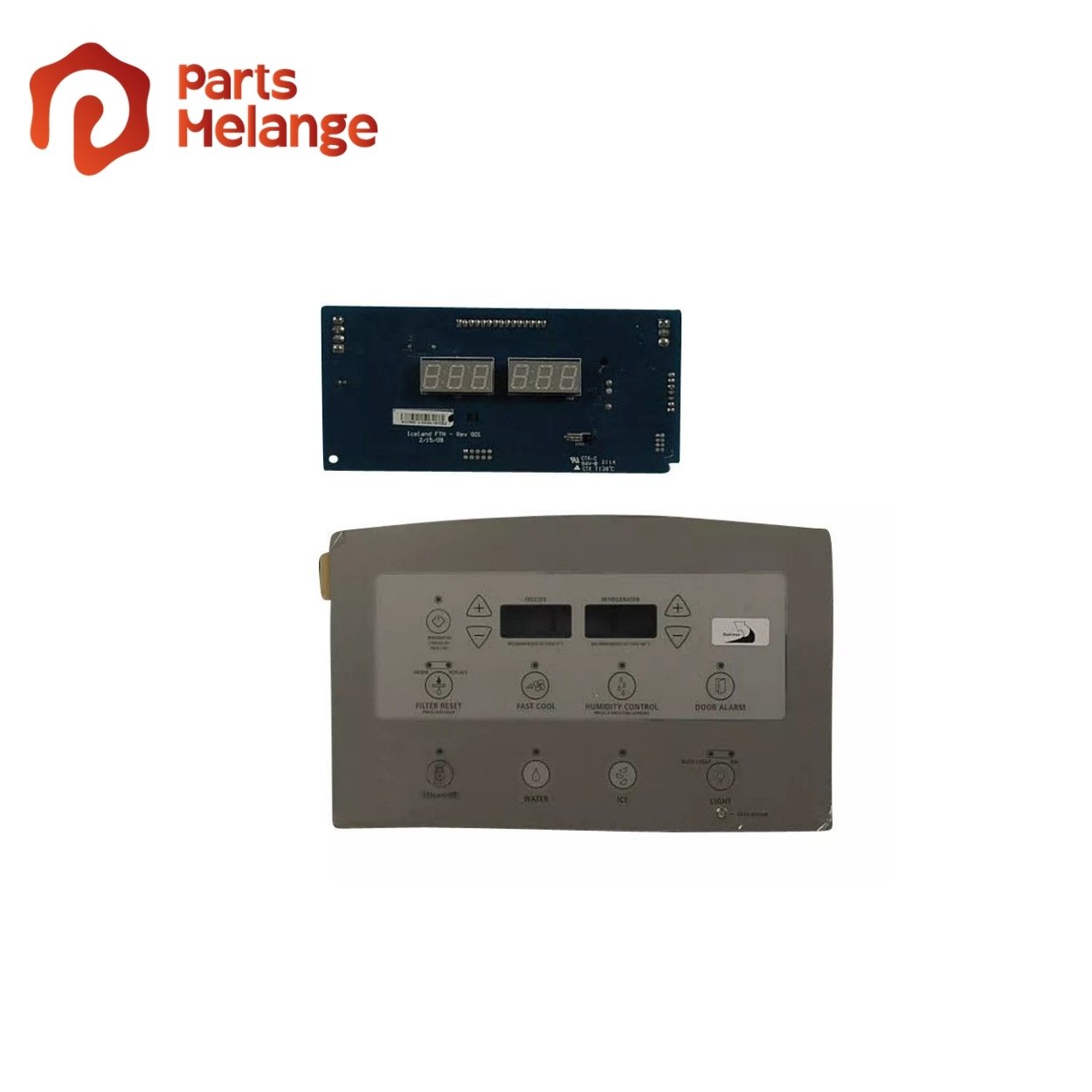  Whirlpool W10740218 Refrigerator Dispenser Control Board