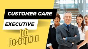  WE ARE HIRING CUSTOMER CARE  EXECUTIVES