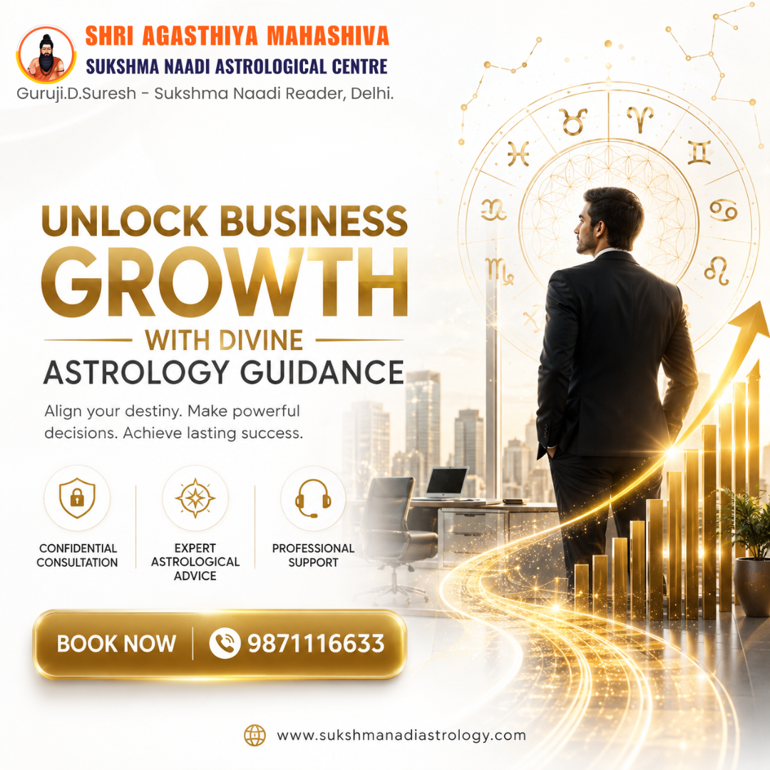  Business Growth Astrology | Career & Business Guidance Through Naadi Astrology