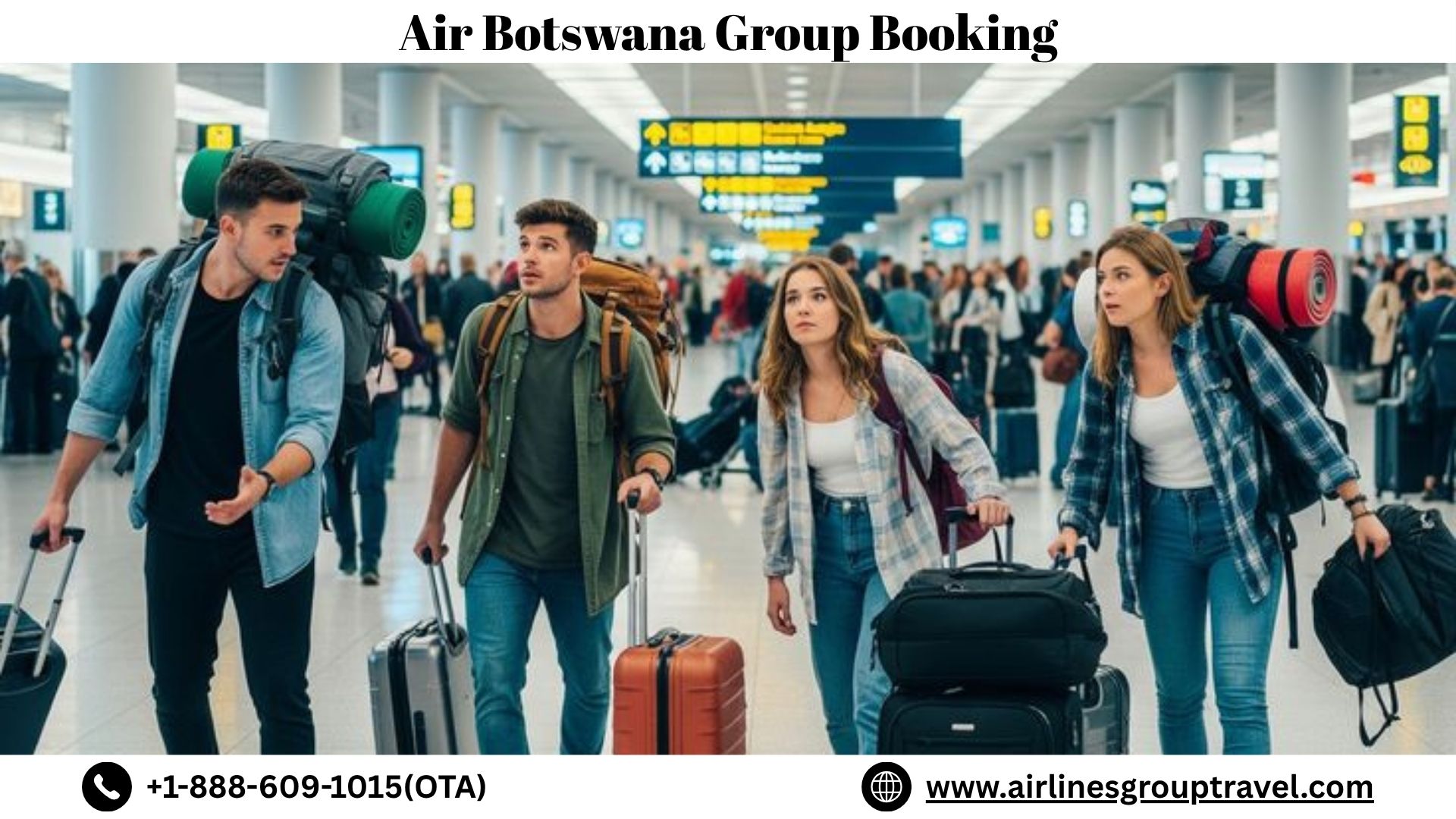  Can I Book Group Flight on Air Botswana?