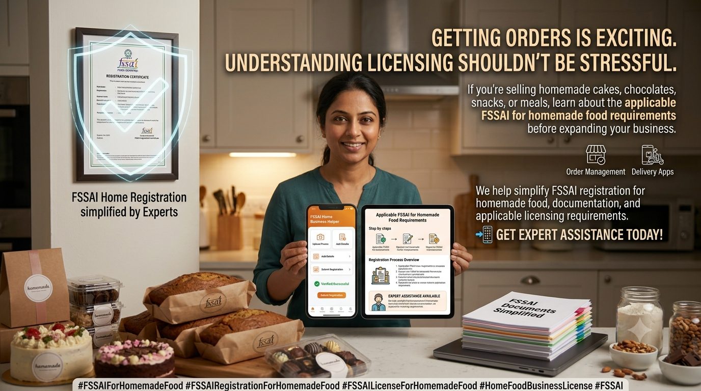  Selling Homemade Food Without Knowing the Right FSSAI