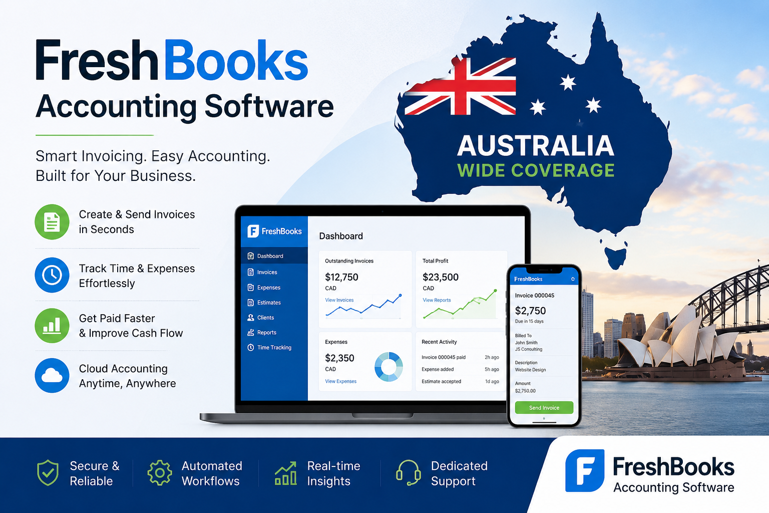  FreshBooks E-Invoicing Australia – Automate Your Invoices