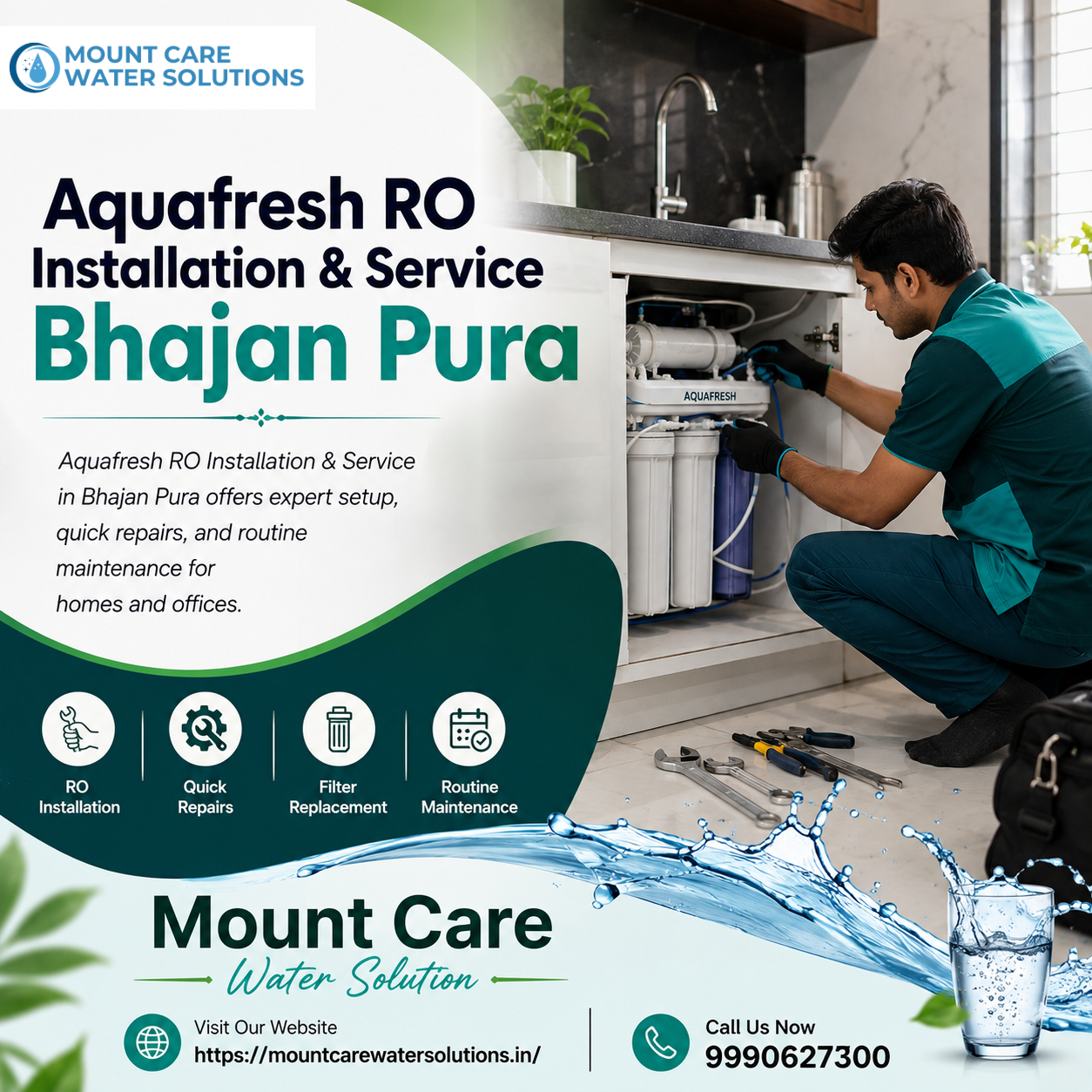  Aquafresh RO Installation & Service Bhajan Pura