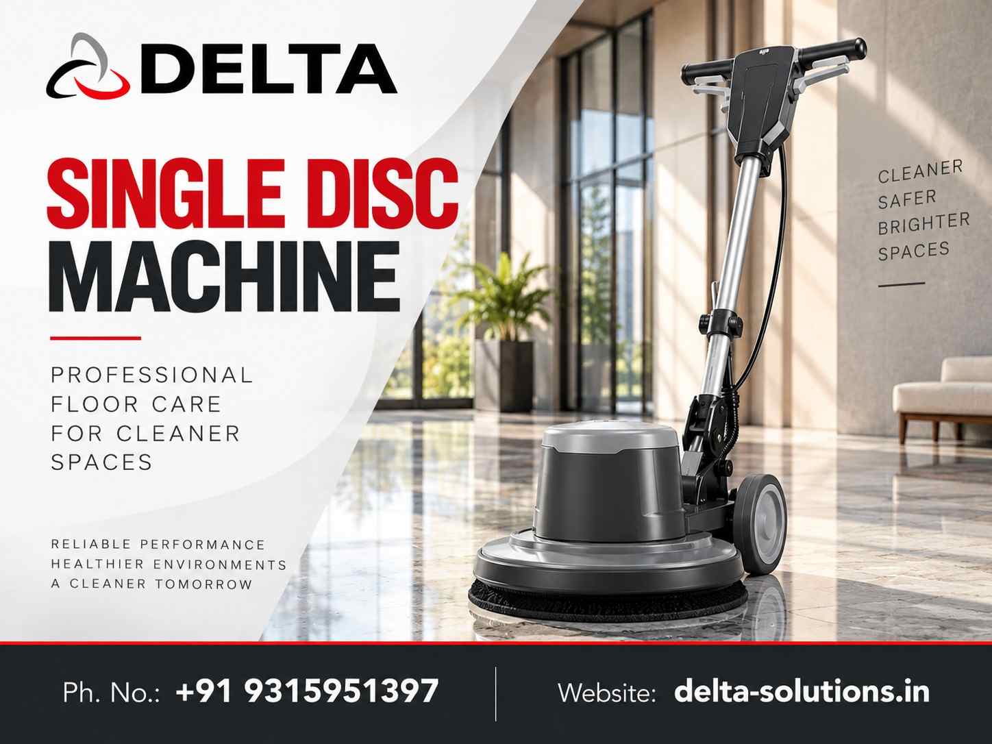  Karcher Single Disc Machine - Delta Solutions