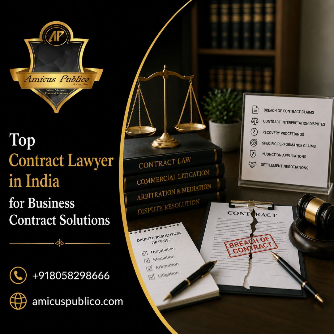  Top Contract Lawyer in India for Business Contract Solutions