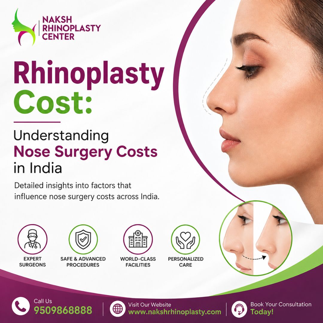  Rhinoplasty Cost: Understanding Nose Surgery Costs in India