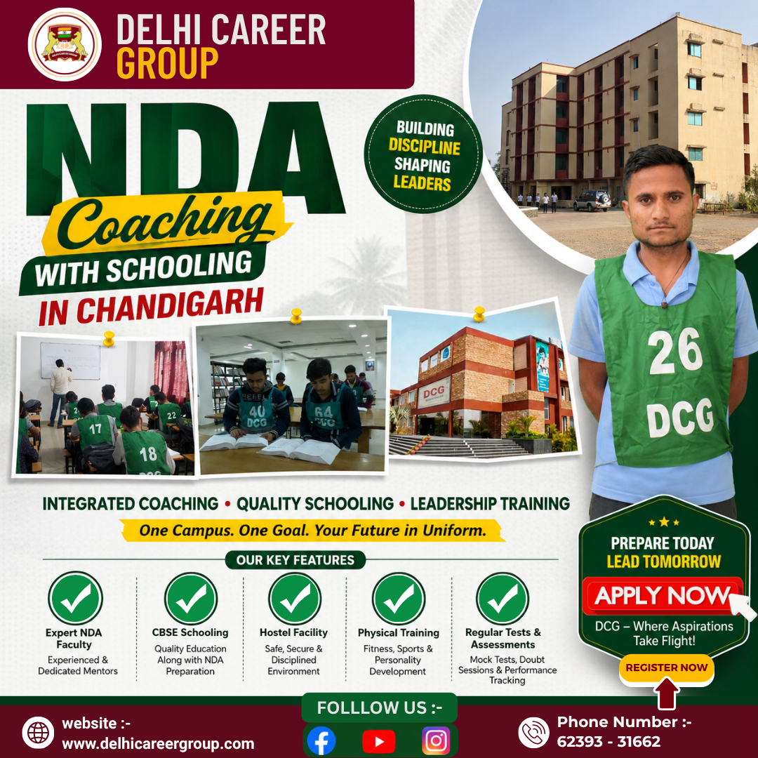  NDA Foundation Course after 10th in Chandigarh