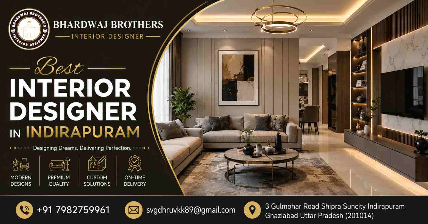  Best Interior Designer in Indirapuram | Bhardwaj Brothers