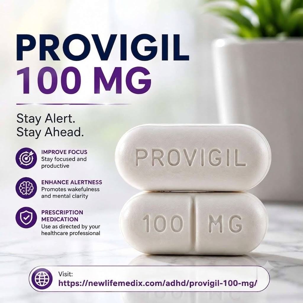  Buy Generic Provigil 100 mg Online for Wakefulness | NEWLIFEMEDIX