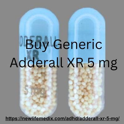  Buy Generic Adderall XR 5 mg Capsule For ADHD Online | NEWLIFEMEDIX
