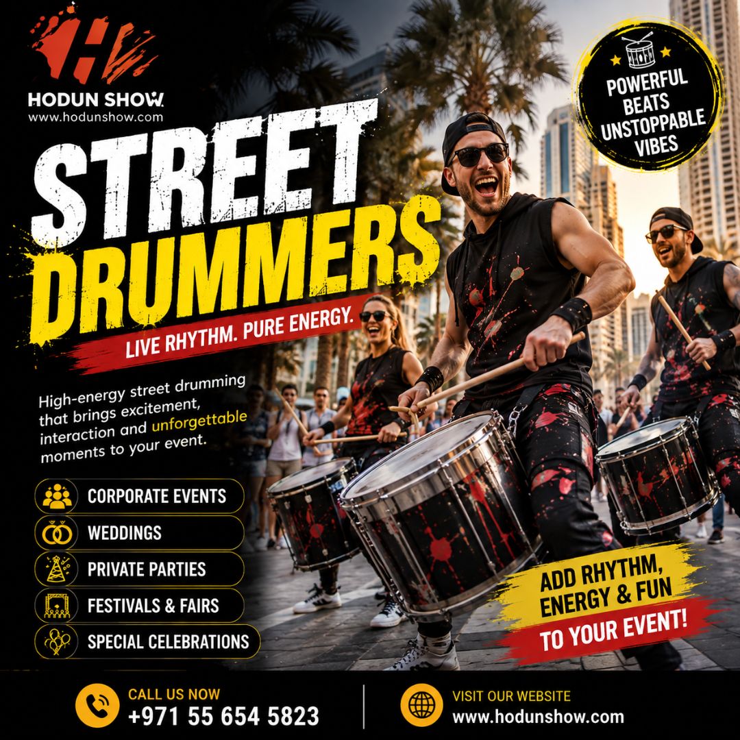  Street Drummers Dubai
