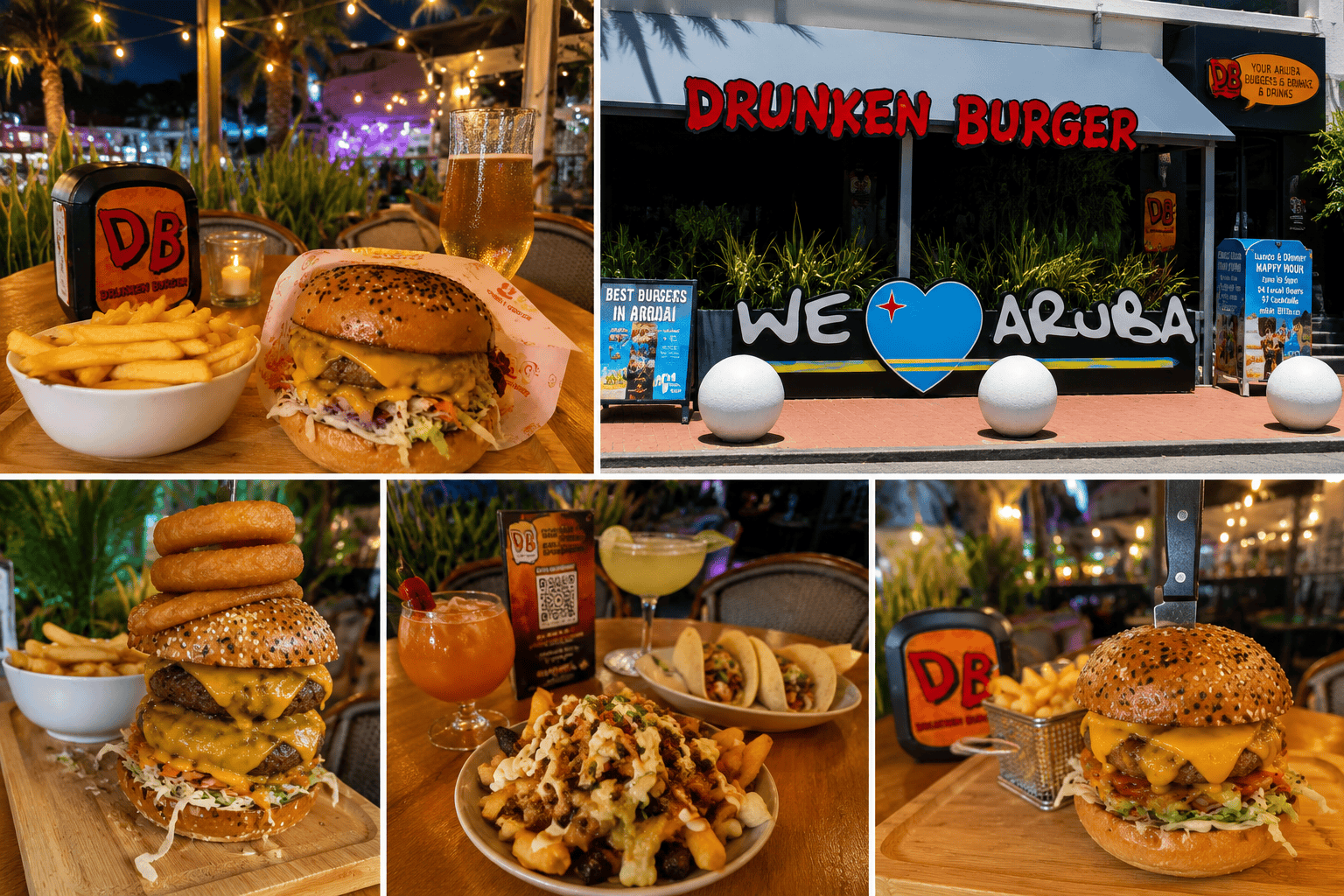  Best Burger Restaurant in Aruba | Drunken Burger