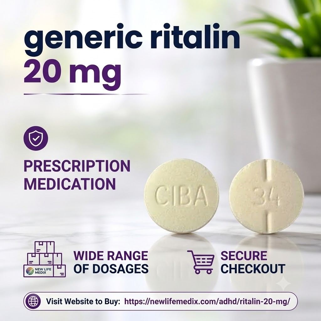  Purchase  Generic Ritalin 20 mg Online | NEWLIFEMEDIX