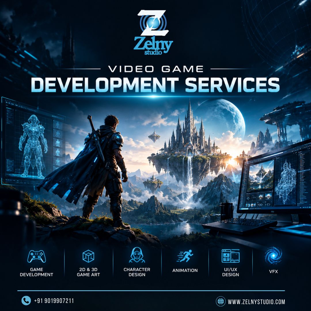  Video Game Development Company | Zelny Studio