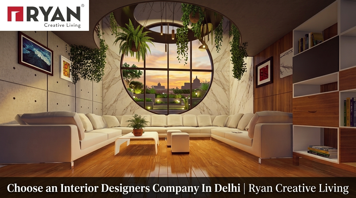  Choose an Interior Designers Company In Delhi | Ryan Creative Living