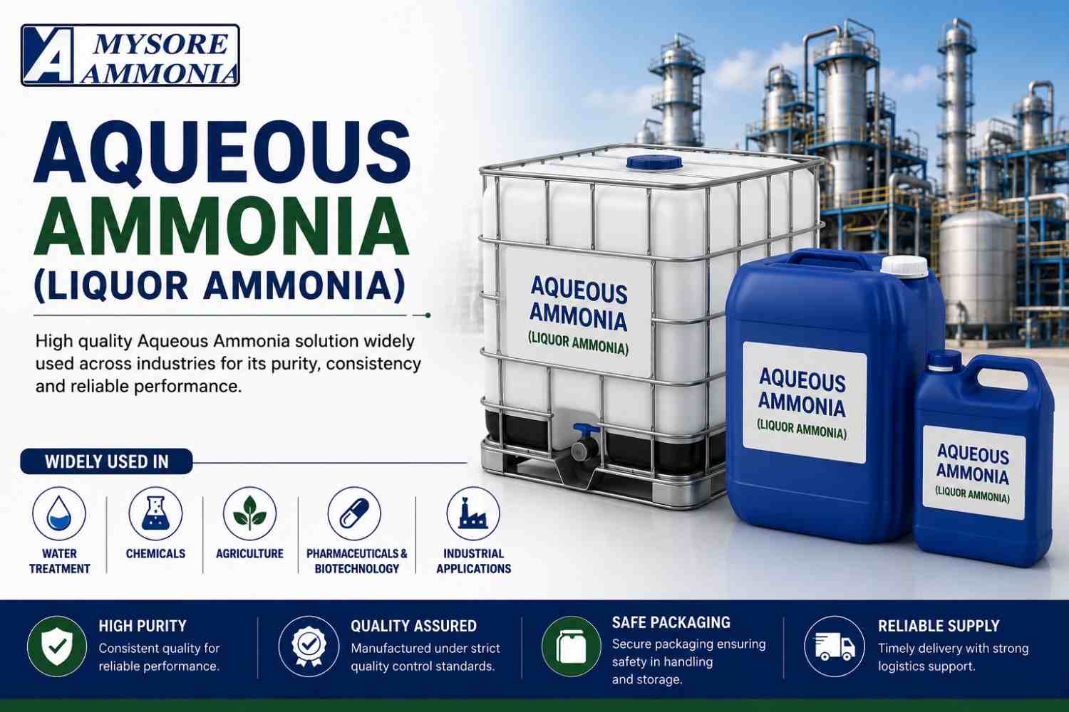  Aqueous Ammonia Supplier in India – Enquire Now