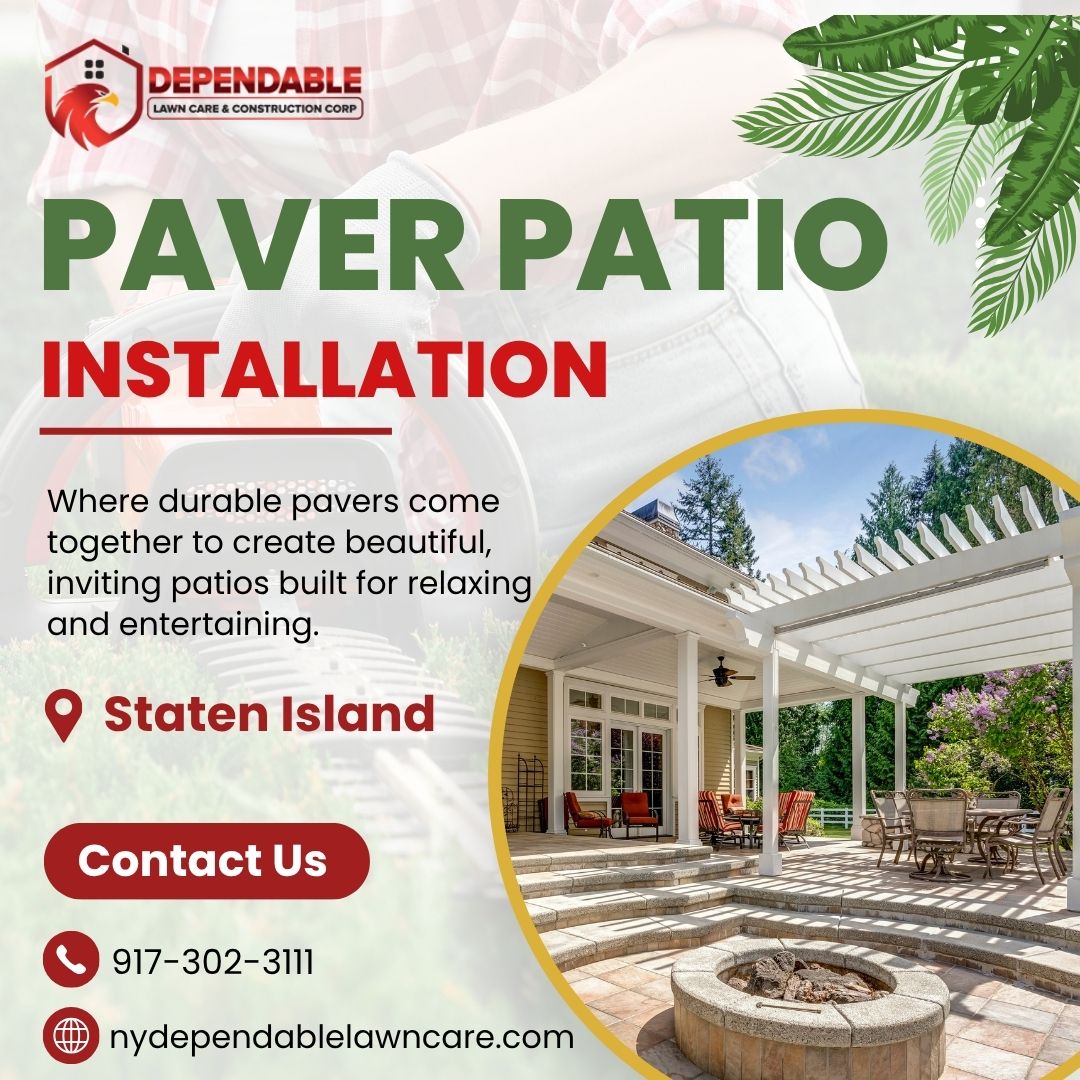  Paver Patio Installation in Staten Island