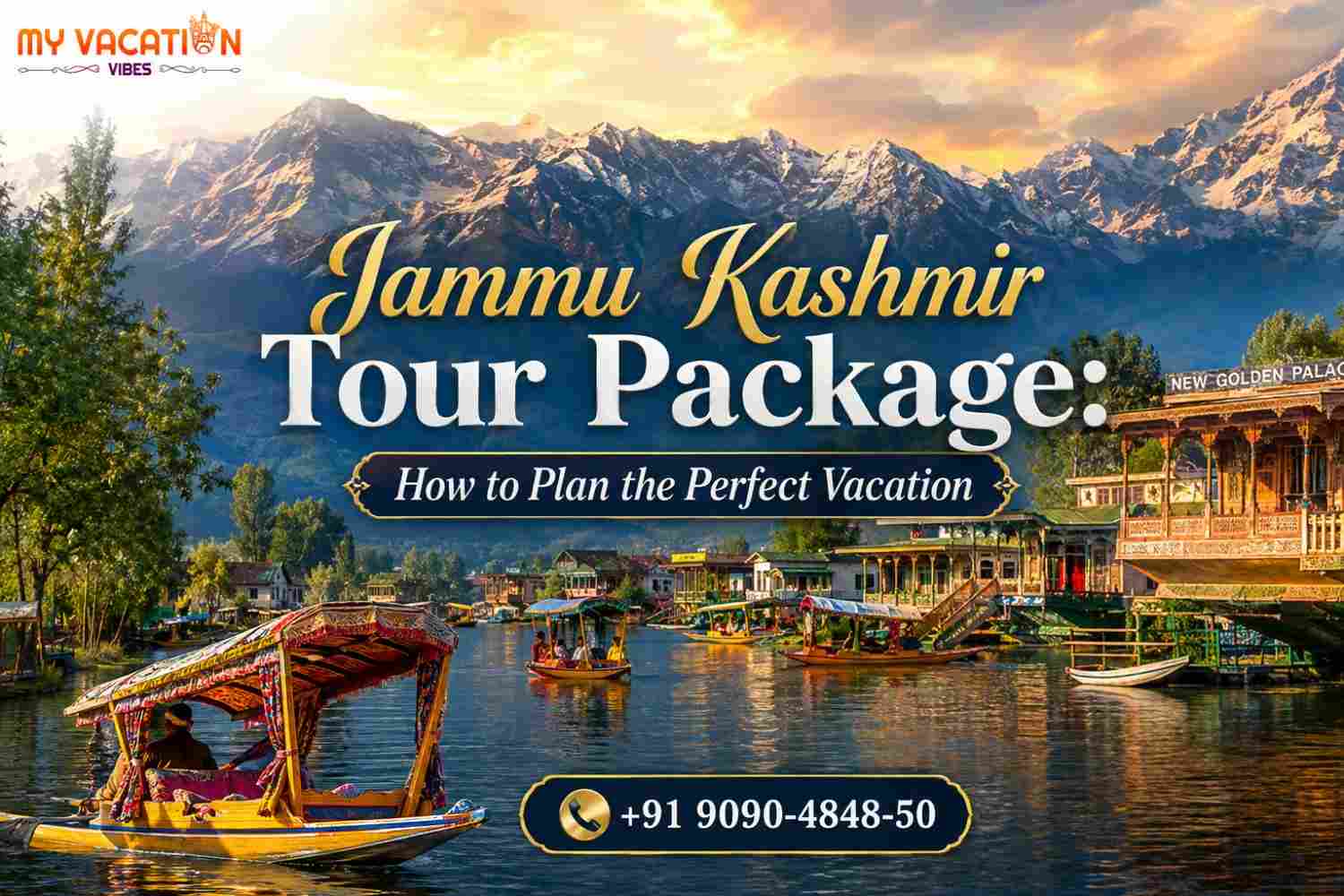  Jammu Kashmir Tour Packages for Couple: Explore Paradise Together