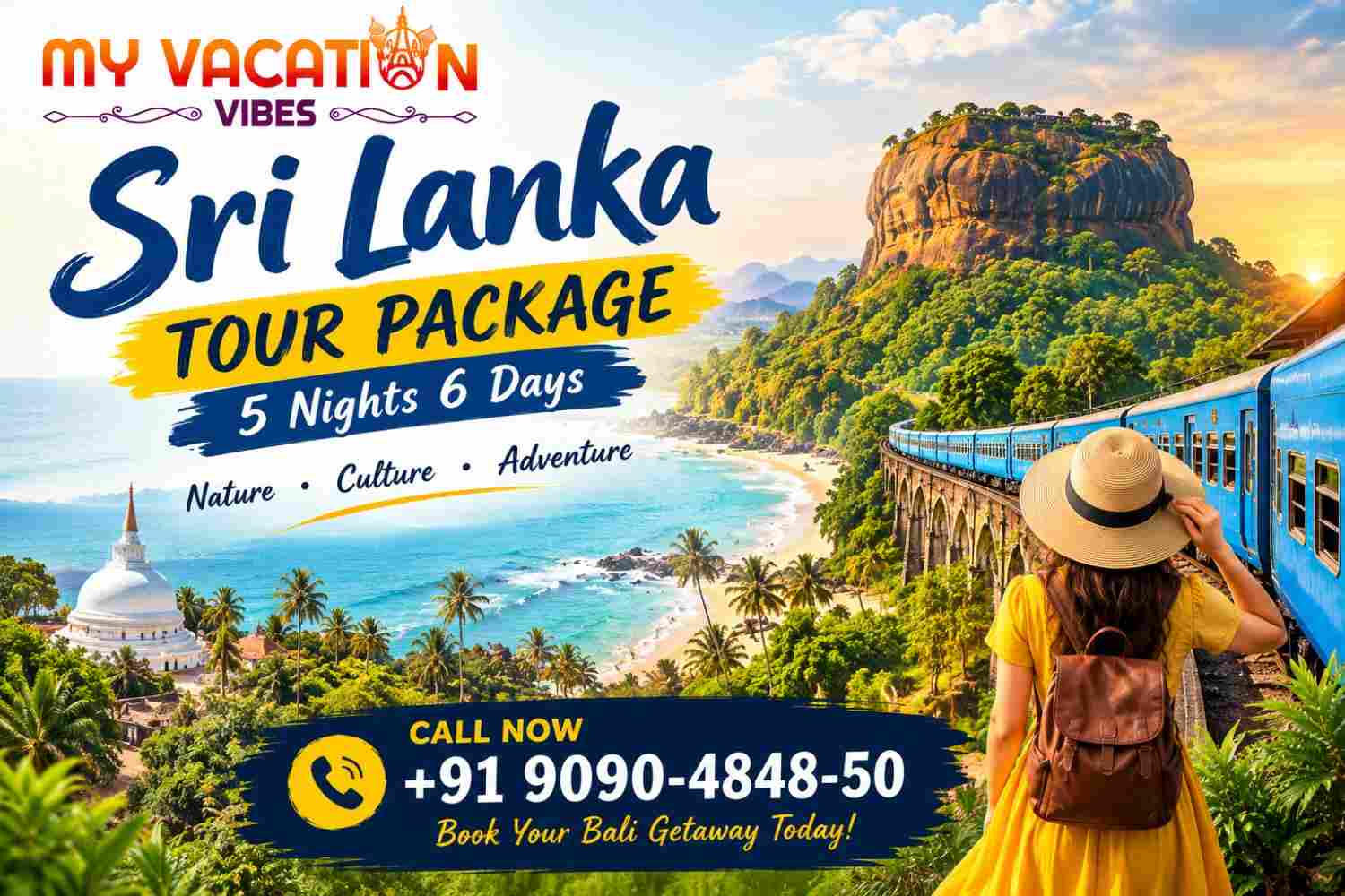  Sri Lanka Tour Package 5 Nights 6 Days: Discover the Best of Sri Lanka