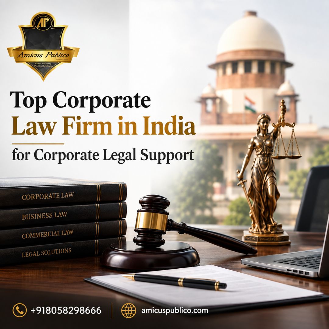  Top Corporate Law Firm in India for Corporate Legal Support